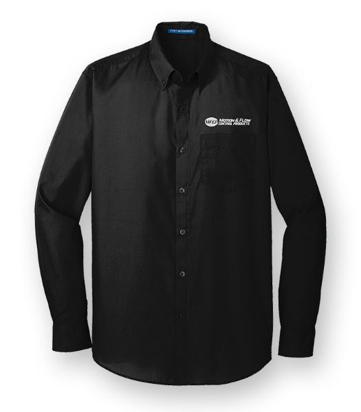 Picture of W100 - Port Authority® Long Sleeve Carefree Poplin Shirt